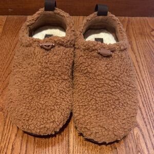 UGG Brown Fleece Slippers